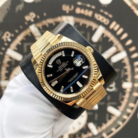 black rolex day date|rolex day date 40 prices.